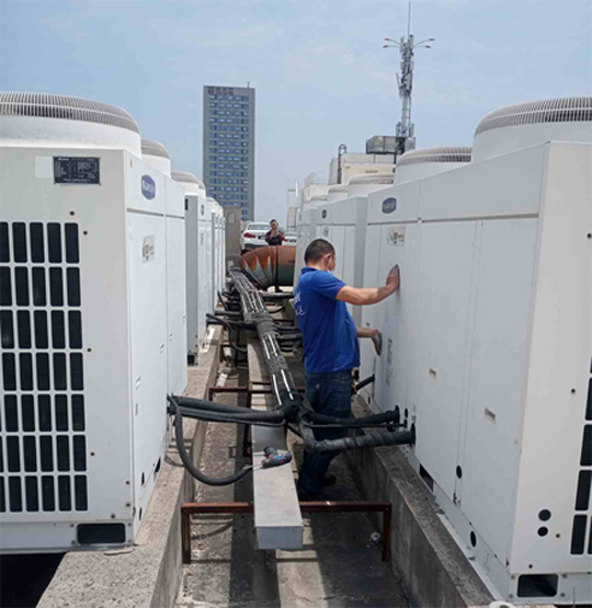 元氏中央空调制热和不制冷系统维修方法